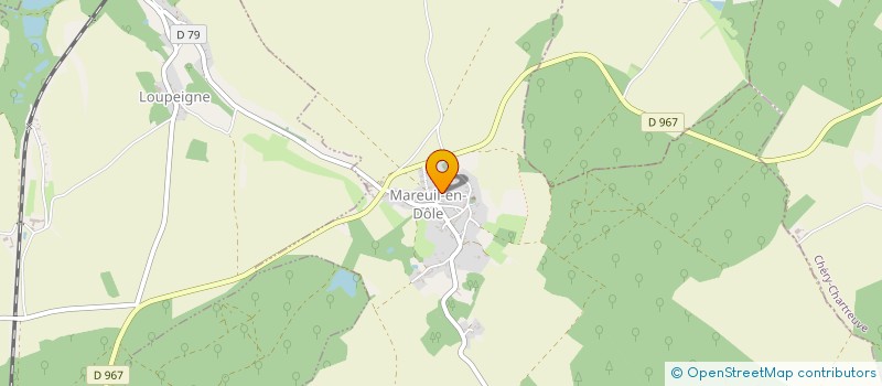 localisation de l'entreprise COMMUNE DE MAREUIL EN DOLE  MAREUIL-EN-DOLE