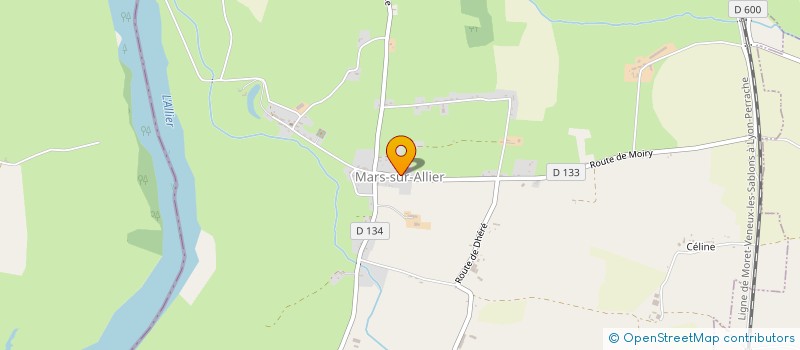 localisation de l'entreprise COMMUNE DE MARS SUR ALLIER à MARS-SUR-ALLIER