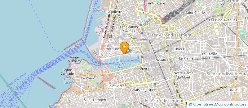 localisation de l'entreprise COMMUNE DE MARSEILLE à MARSEILLE