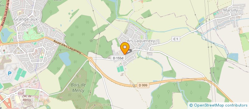 localisation de l'entreprise COMMUNE DE MARSILLY  MARSILLY