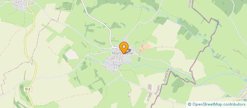 localisation de l'entreprise COMMUNE DE MARTINVELLE  MARTINVELLE