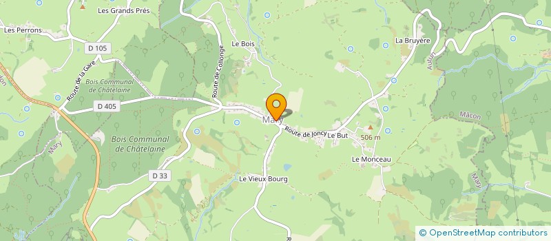 localisation de l'entreprise COMMUNE DE MARY  MARY