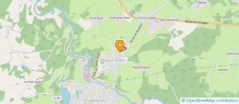 localisation de l'entreprise COMMUNE DE MASLEON à MASLEON