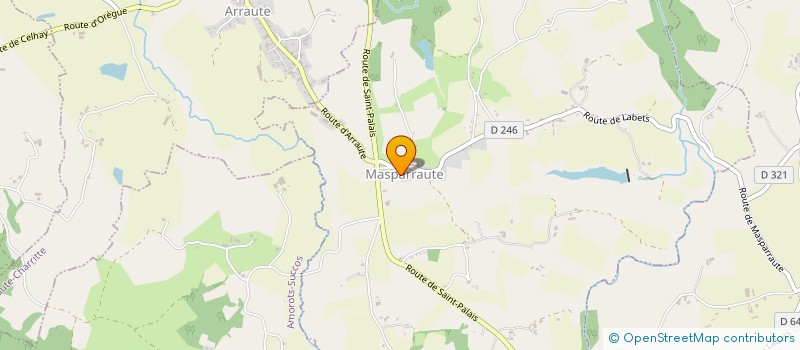 localisation de l'entreprise COMMUNE DE MASPARRAUTE  MASPARRAUTE