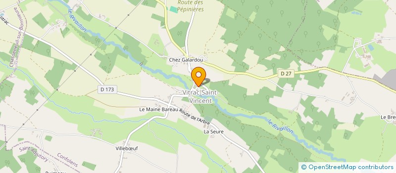 localisation de l'entreprise COMMUNE DE MASSIGNAC à MASSIGNAC
