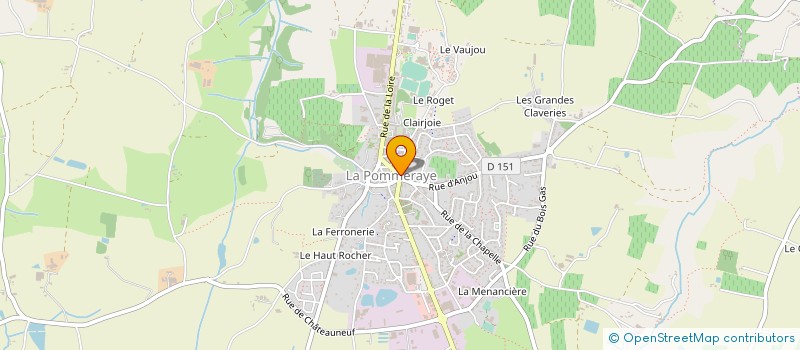 localisation de l'entreprise COMMUNE DE MAUGES-SUR-LOIRE à MAUGES-SUR-LOIRE
