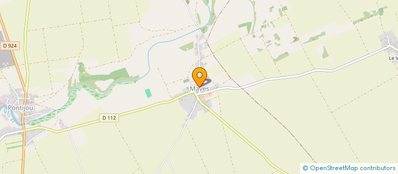 localisation de l'entreprise COMMUNE DE MAVES  MAVES