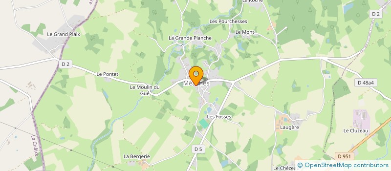 localisation de l'entreprise COMMUNE DE MEASNES à MEASNES