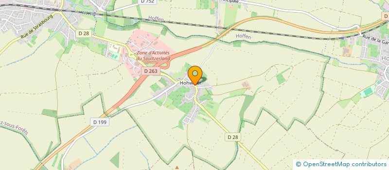 localisation de l'entreprise COMMUNE DE MEMMELSHOFFEN  MEMMELSHOFFEN