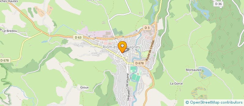 localisation de l'entreprise COMMUNE DE MENET à MENET