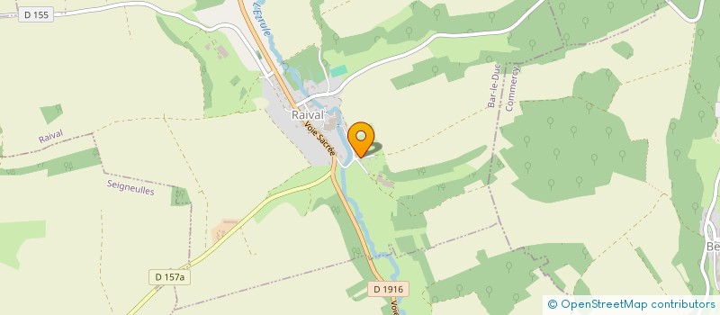 localisation de l'entreprise COMMUNE DE MENIL AUX BOIS à MENIL-AUX-BOIS