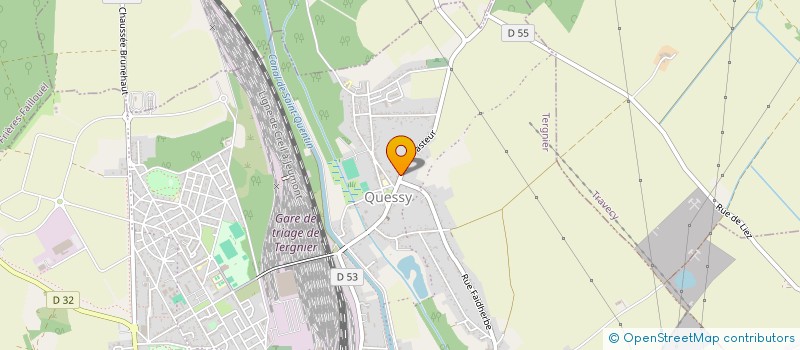 localisation de l'entreprise COMMUNE DE MENNESSIS  MENNESSIS