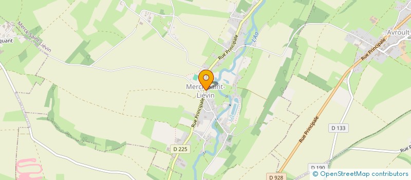 localisation de l'entreprise COMMUNE DE MERCK SAINT LIEVIN  MERCK-SAINT-LIEVIN