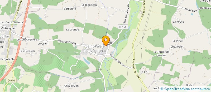 localisation de l'entreprise COMMUNE DE MERIGNAC  MERIGNAC