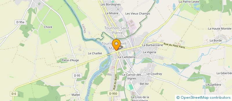 localisation de l'entreprise COMMUNE DE MERIGNY à MERIGNY