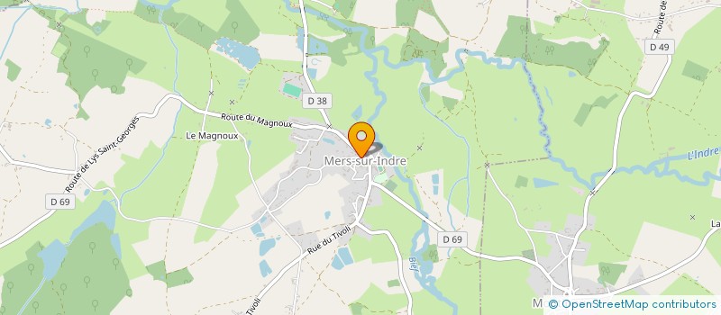 localisation de l'entreprise COMMUNE DE MERS SUR INDRE à MERS-SUR-INDRE