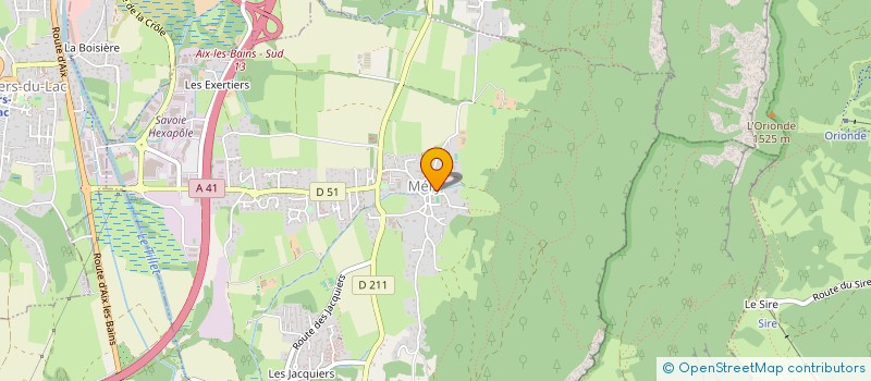 localisation de l'entreprise COMMUNE DE MERY à MERY