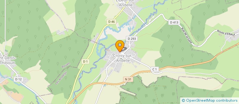 localisation de l'entreprise COMMUNE DE MESANGUEVILLE  MESANGUEVILLE