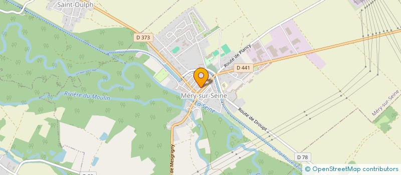 localisation de l'entreprise COMMUNE DE MESGRIGNY  MESGRIGNY