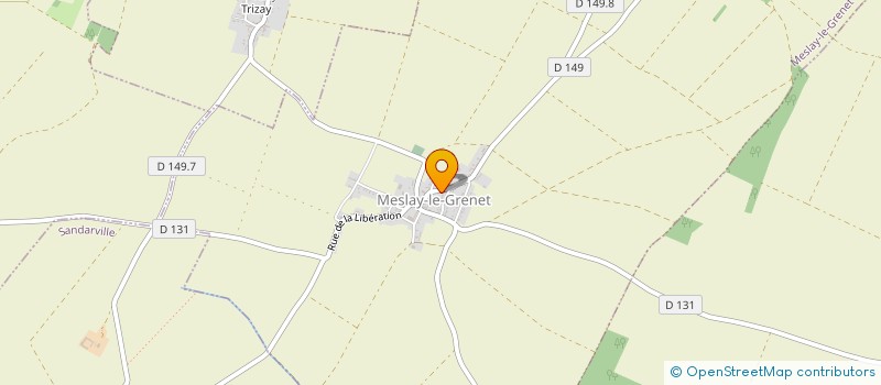 localisation de l'entreprise COMMUNE DE MESLAY LE GRENET à MESLAY-LE-GRENET