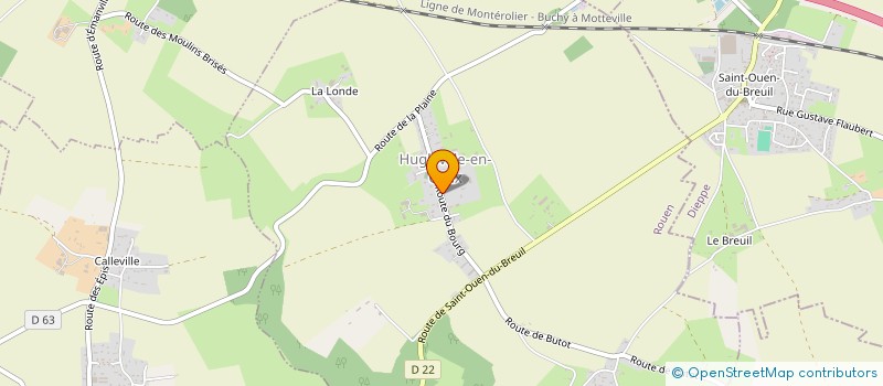 localisation de l'entreprise COMMUNE DE MESNIL PANNEVILLE  MESNIL-PANNEVILLE