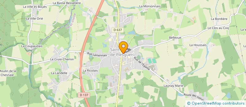 localisation de l'entreprise COMMUNE DE MESNIL-ROC'H  MESNIL-ROC'H