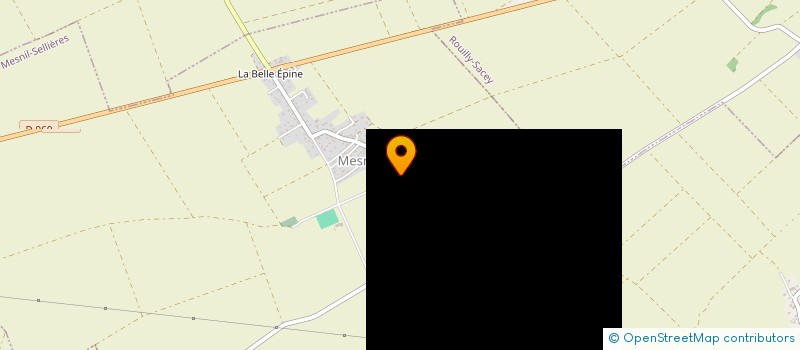 localisation de l'entreprise COMMUNE DE MESNIL SELLIERES  MESNIL-SELLIERES
