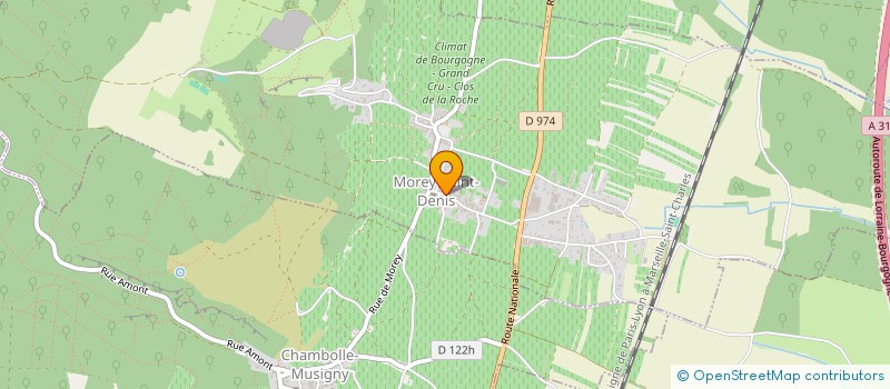 localisation de l'entreprise COMMUNE DE MESSANGES  MESSANGES