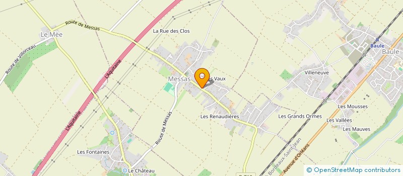 localisation de l'entreprise COMMUNE DE MESSAS à MESSAS