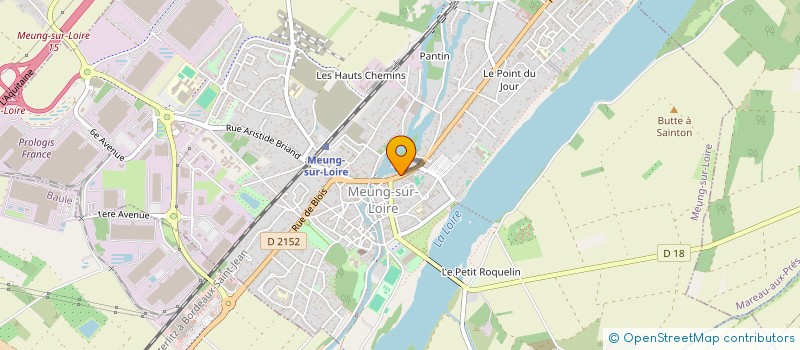 localisation de l'entreprise COMMUNE DE MEUNG SUR LOIRE à MEUNG-SUR-LOIRE