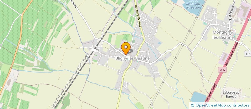 localisation de l'entreprise COMMUNE DE MEURSANGES  MEURSANGES