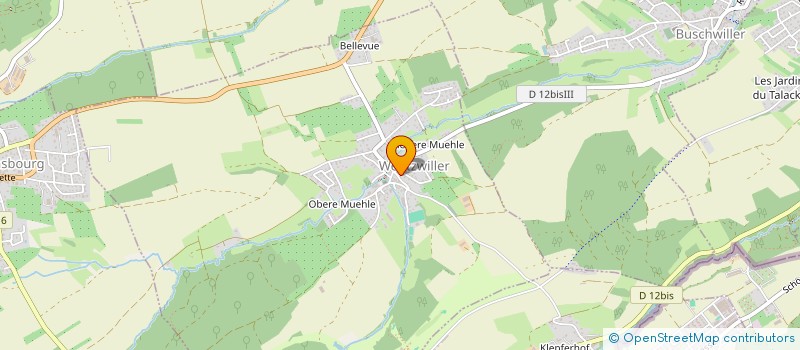 localisation de l'entreprise COMMUNE DE MICHELBACH LE HAUT  MICHELBACH-LE-HAUT