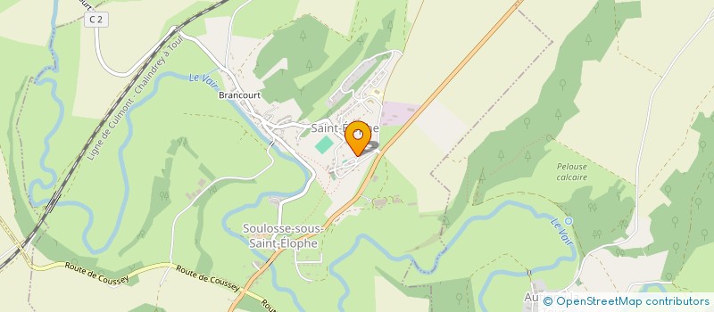 localisation de l'entreprise COMMUNE DE MIDREVAUX  MIDREVAUX