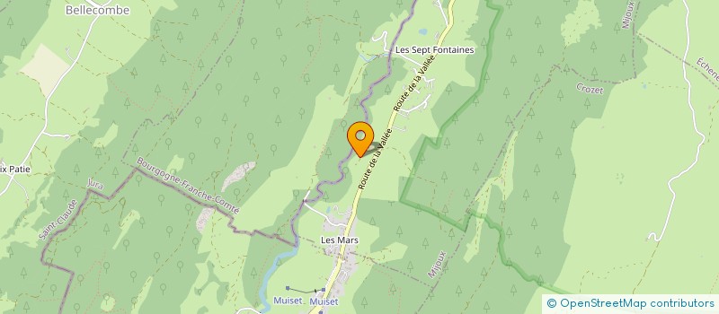 localisation de l'entreprise COMMUNE DE MIJOUX  MIJOUX