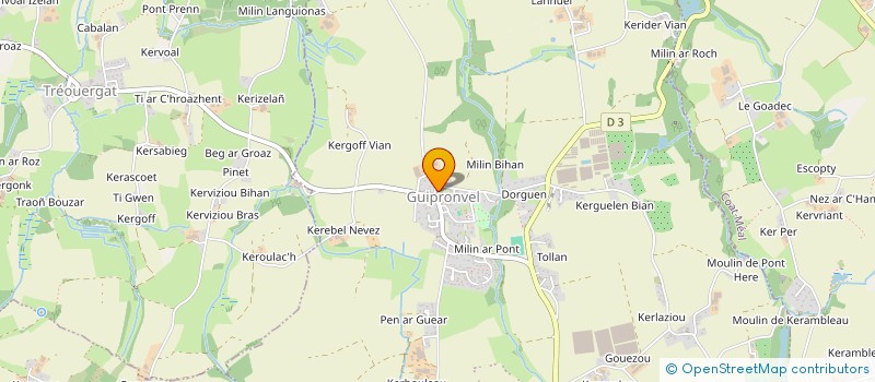 localisation de l'entreprise COMMUNE DE MILIZAC-GUIPRONVEL à MILIZAC-GUIPRONVEL
