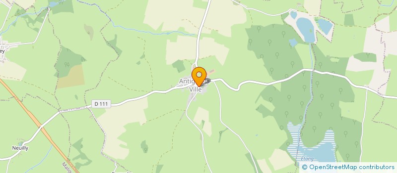 localisation de l'entreprise COMMUNE DE MIMEURE  MIMEURE