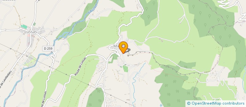 localisation de l'entreprise COMMUNE DE MIRABEL  MIRABEL