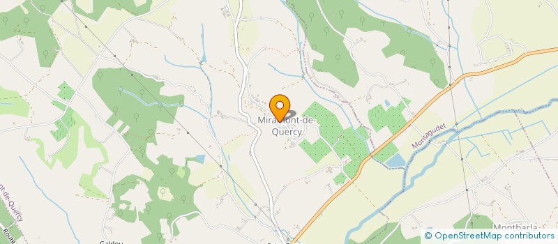 localisation de l'entreprise COMMUNE DE MIRAMONT DE QUERCY  MIRAMONT-DE-QUERCY