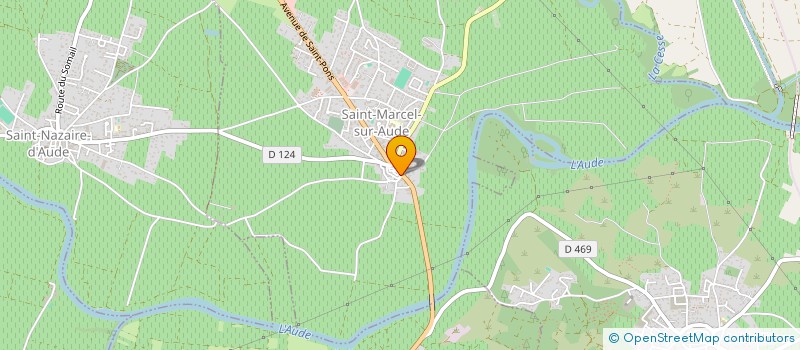 localisation de l'entreprise COMMUNE DE MIREPEISSET  MIREPEISSET