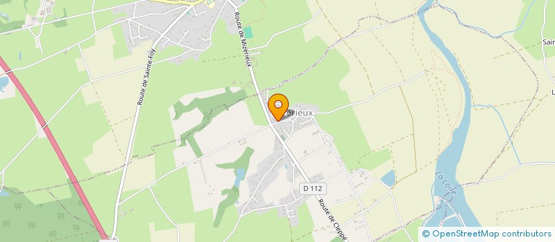 localisation de l'entreprise COMMUNE DE MIZERIEUX  MIZERIEUX