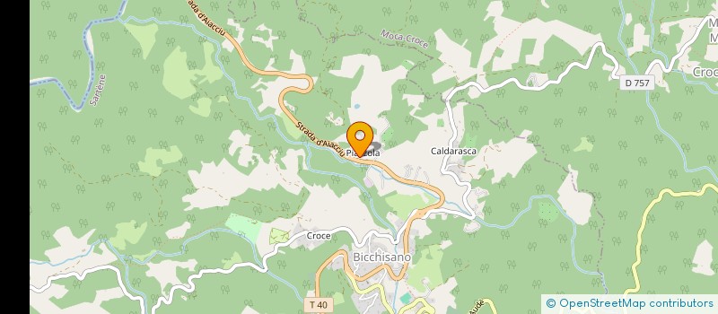 localisation de l'entreprise COMMUNE DE MOCA CROCE  MOCA-CROCE