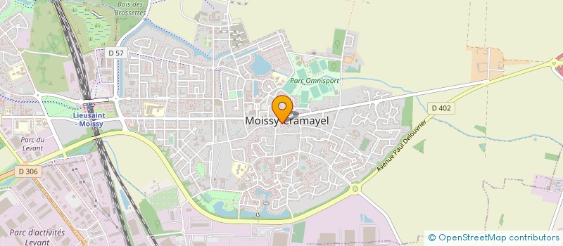 localisation de l'entreprise COMMUNE DE MOISSY CRAMAYEL à MOISSY-CRAMAYEL