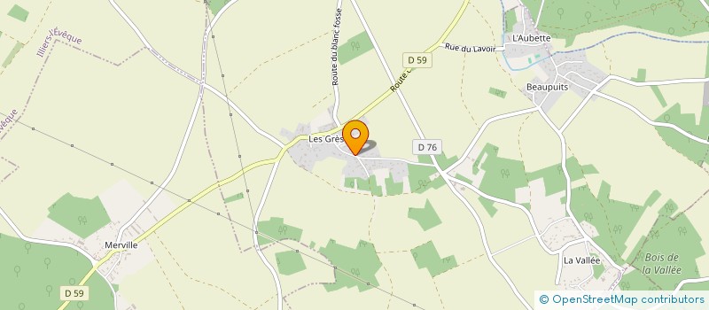 localisation de l'entreprise COMMUNE DE MOISVILLE  MOISVILLE