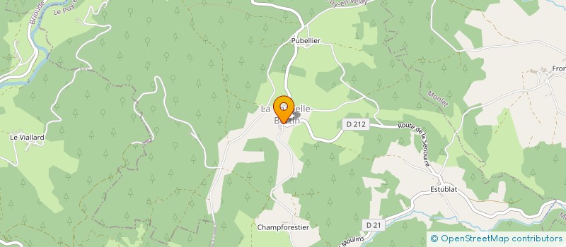 localisation de l'entreprise COMMUNE DE MONLET  MONLET