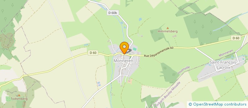 localisation de l'entreprise COMMUNE DE MONNEREN  MONNEREN