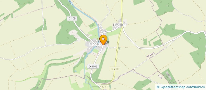 localisation de l'entreprise COMMUNE DE MONSURES  MONSURES