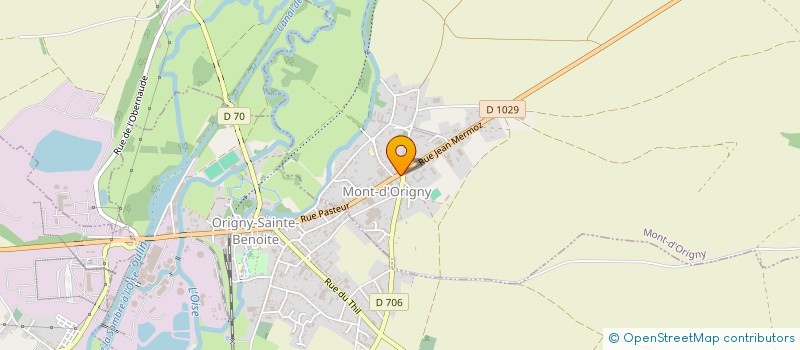 localisation de l'entreprise COMMUNE DE MONT D'ORIGNY  MONT-D'ORIGNY