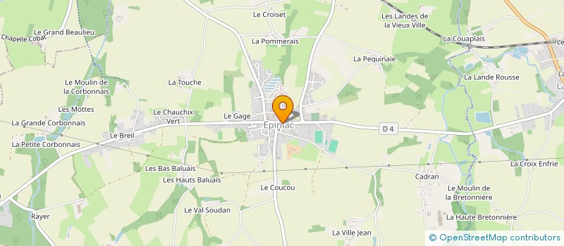 localisation de l'entreprise COMMUNE DE MONT DOL  MONT-DOL