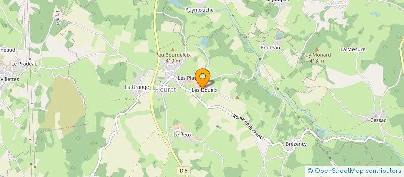 localisation de l'entreprise COMMUNE DE MONTAIGUT LE BLANC à MONTAIGUT-LE-BLANC