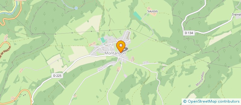 localisation de l'entreprise COMMUNE DE MONTANDON  MONTANDON